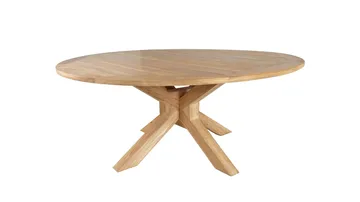 Utomhusbord Toscana bord Ø180 cm - naturligt färgad - Utemöbler & utemiljö - Utebord & trädgårdsbord - Matbord utomhus