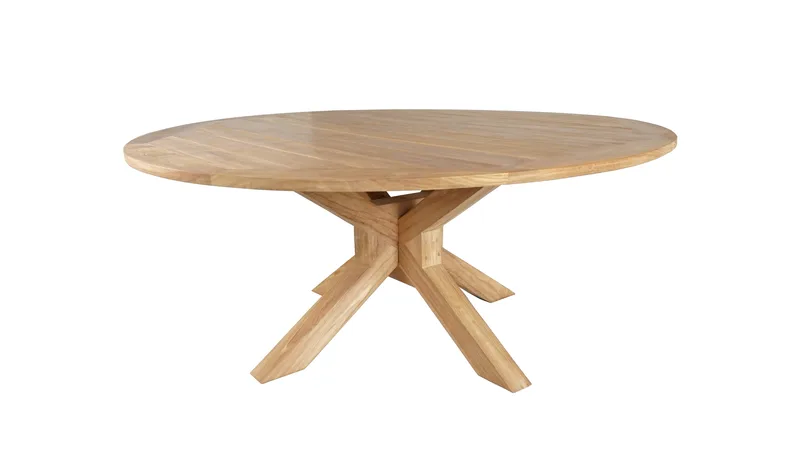 Utomhusbord Toscana bord Ø180 cm, naturligt färgad