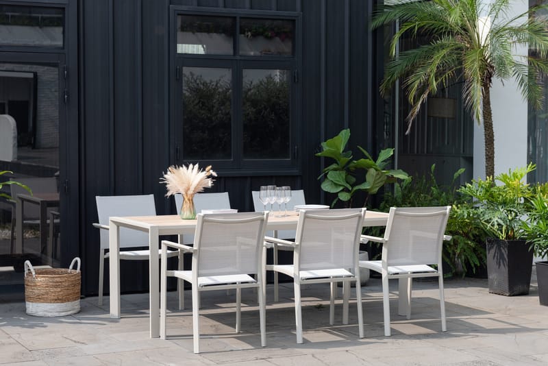 Utomhusbord Urbanite 205 cm - grå - Utemöbler & utemiljö - Utebord & trädgårdsbord - Matbord utomhus