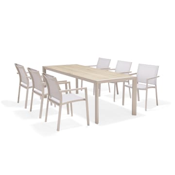 Utomhusbord Urbanite 205 cm - grå - Utemöbler & utemiljö - Utebord & trädgårdsbord - Matbord utomhus