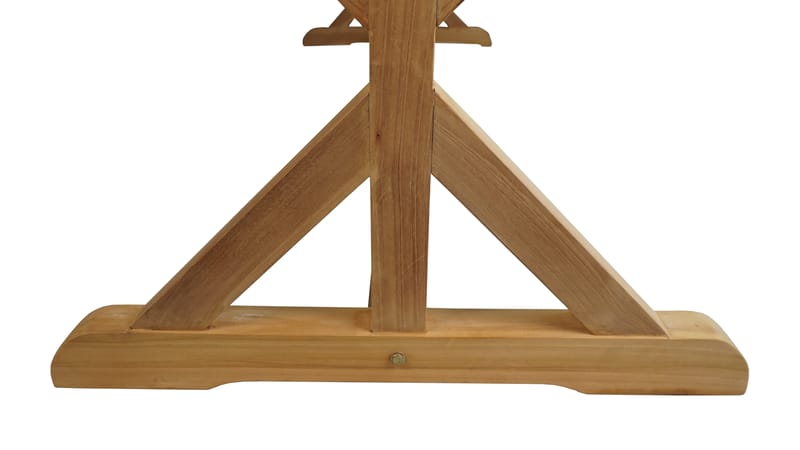 Utomhusbord Prato bord med X-ben 240*100 cm - trä - Utemöbler & utemiljö - Utebord & trädgårdsbord - Matbord utomhus