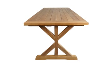 Utomhusbord Prato bord med X-ben 240*100 cm - trä - Utemöbler & utemiljö - Utebord & trädgårdsbord - Matbord utomhus