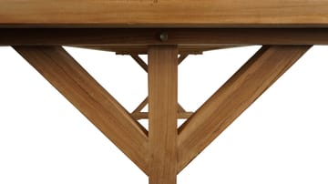 Utomhusbord Prato bord med X-ben 240*100 cm - trä - Utemöbler & utemiljö - Utebord & trädgårdsbord - Matbord utomhus