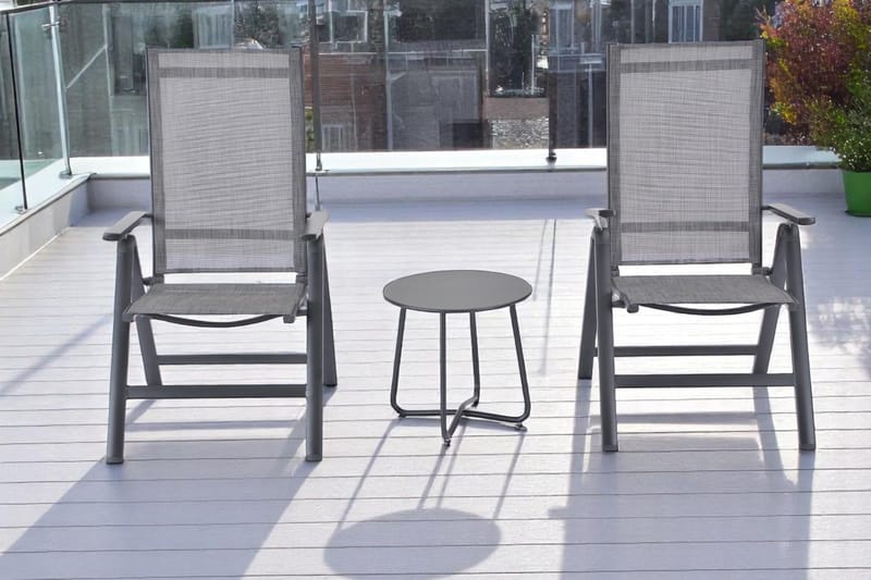 Utomhussidobord Seville rund Ø45 cm - Svart - Utemöbler & utemiljö - Utebord & trädgårdsbord - Sidobord utomhus