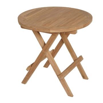 Utomhussidobord Tropea fällbart sidobord Ø50 cm - trä - Utemöbler & utemiljö - Utebord & trädgårdsbord - Sidobord utomhus