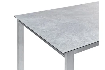 Zervo Matbord Utomhus 180x90 cm - Grå/Silver - Utemöbler & utemiljö - Utebord & trädgårdsbord - Matbord utomhus