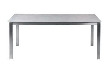 Zervo Matbord Utomhus 180x90 cm - Grå/Silver - Utemöbler & utemiljö - Utebord & trädgårdsbord - Matbord utomhus