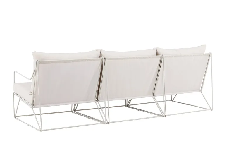 Usteryd 3 sits Loungesoffa - Beige - Utemöbler & utemiljö - Loungemöbler - Loungesoffor