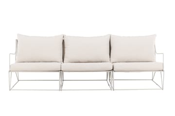 Usteryd 3 sits Loungesoffa - Beige - Utemöbler & utemiljö - Loungemöbler - Loungesoffor