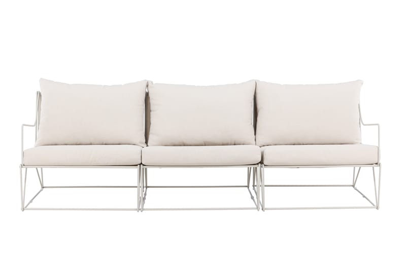 Usteryd 3 sits Loungesoffa - Beige - Utemöbler & utemiljö - Loungemöbler - Loungesoffor