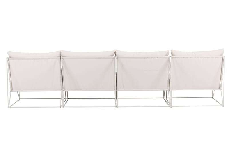 Usteryd 4 sits Loungesoffa - Beige - Utemöbler & utemiljö - Loungemöbler - Loungesoffor