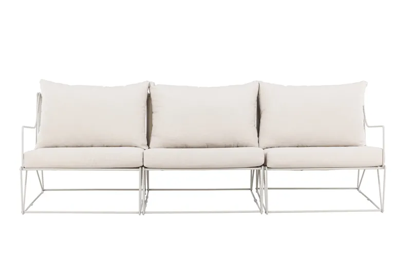 Usteryd 3 sits Loungesoffa - Beige - Utemöbler & utemiljö - Loungemöbler - Loungesoffor
