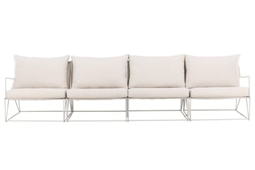 Usteryd 4 sits Loungesoffa - Beige - Utemöbler & utemiljö - Loungemöbler - Loungesoffor