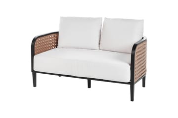 2-sitssoffa med fåtöljer Montefalco - Utemöbler & utemiljö - Utegrupp - Soffgrupp utomhus