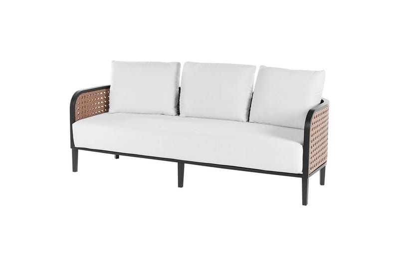 3-sitssoffa med fåtöljer Montefalco - Utemöbler & utemiljö - Utegrupp - Soffgrupp utomhus