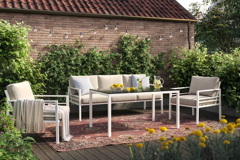 Ariany Soffgrupp Utomhus  5-sits - Beige - Utemöbler & utemiljö - Utegrupp - Soffgrupp utomhus