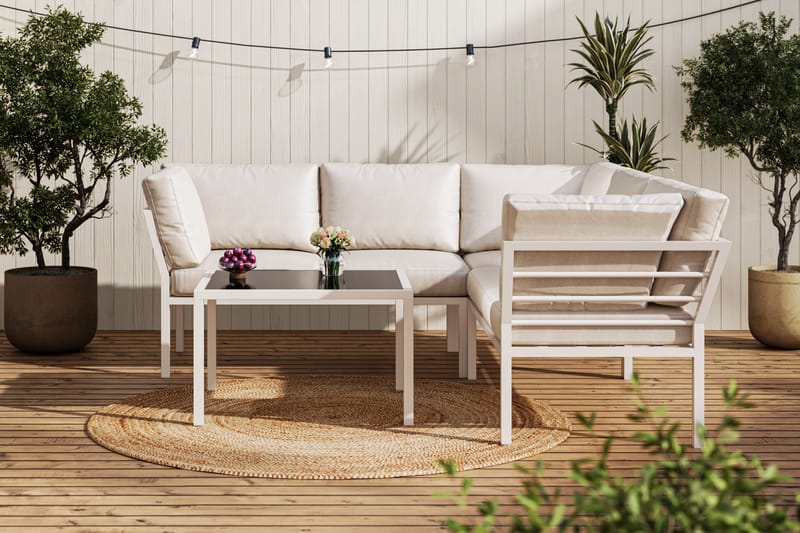 Ariany Soffgrupp Utomhus  5-sits - Beige - Utemöbler & utemiljö - Utegrupp - Soffgrupp utomhus