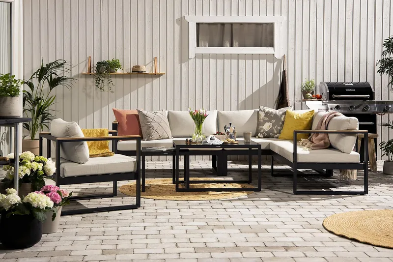 Aspvik Loungegrupp - Utemöbler & utemiljö - Utegrupp - Soffgrupp utomhus