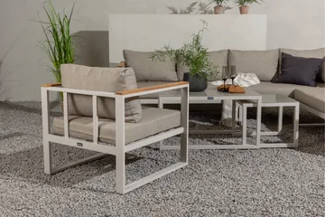 Aspvik Stor Loungegrupp Utomhus – 7-sits Loungeset i Aluminium - Utemöbler & utemiljö - Utegrupp - Soffgrupp utomhus