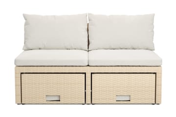 Bahamas Balkongsoffa med Pallar - Utemöbler & utemiljö - Utegrupp - Soffgrupp utomhus