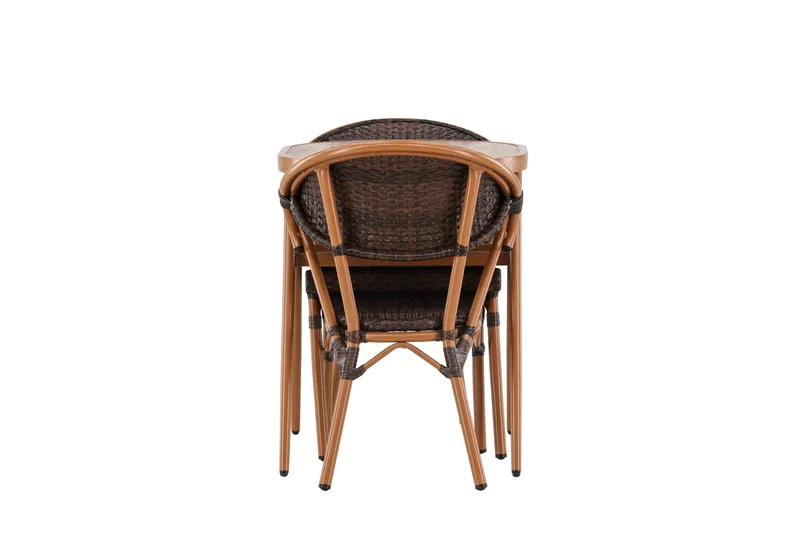 Abrantes Balkonggrupp 2-sits - Brun - Utemöbler & utemiljö - Utegrupp - Cafegrupp & cafeset