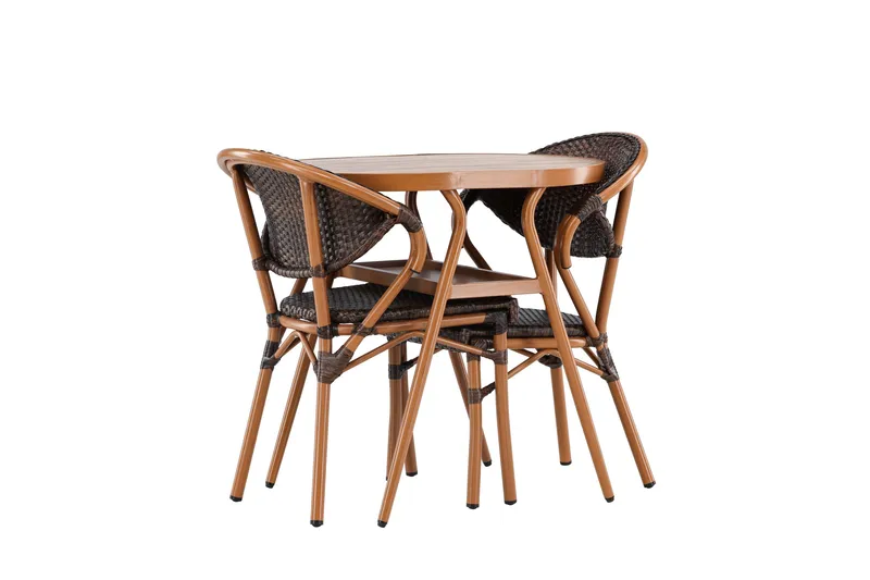 Abrantes Balkonggrupp 2-sits - Brun - Utemöbler & utemiljö - Utegrupp - Cafegrupp & cafeset