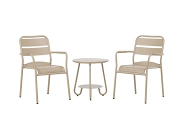 Faro Balkonggrupp 2-sits - Beige - Utemöbler & utemiljö - Utegrupp - Cafegrupp & cafeset