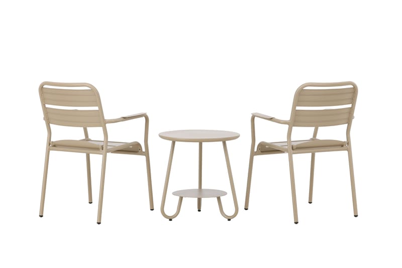 Faro Balkonggrupp 2-sits - Beige - Utemöbler & utemiljö - Utegrupp - Cafegrupp & cafeset