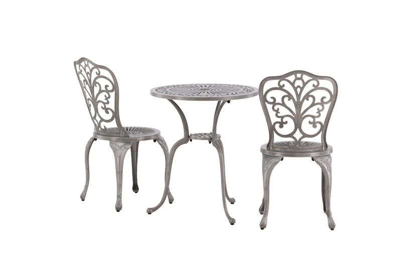 Nandin Balkonggrupp 2-sits - Silver - Utemöbler & utemiljö - Utegrupp - Cafegrupp & cafeset