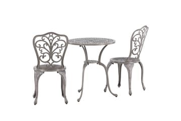 Nandin Balkonggrupp 2-sits - Silver - Utemöbler & utemiljö - Utegrupp - Cafegrupp & cafeset