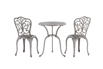 Nandin Balkonggrupp 2-sits - Silver - Utemöbler & utemiljö - Utegrupp - Cafegrupp & cafeset