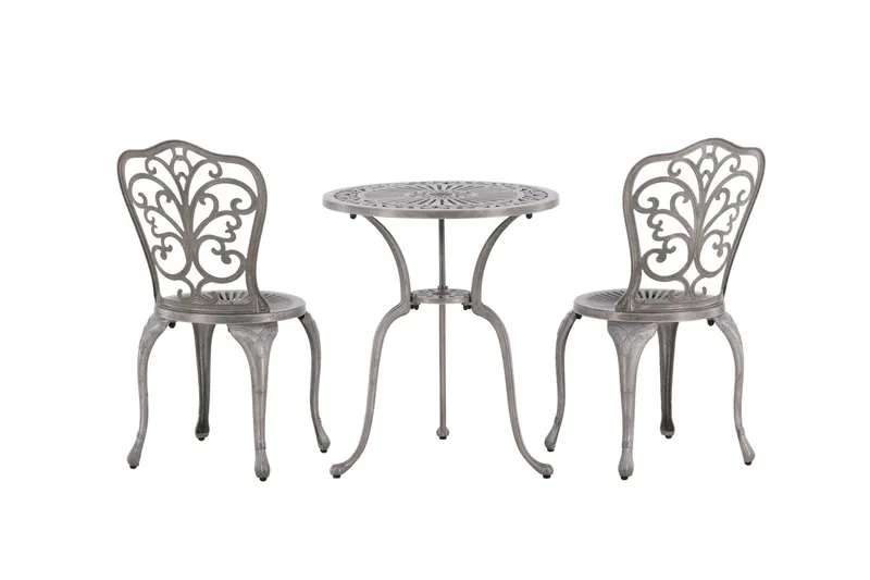 Nandin Balkonggrupp 2-sits - Silver - Utemöbler & utemiljö - Utegrupp - Cafegrupp & cafeset