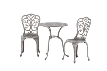 Nandin Balkonggrupp 2-sits - Silver - Utemöbler & utemiljö - Utegrupp - Cafegrupp & cafeset