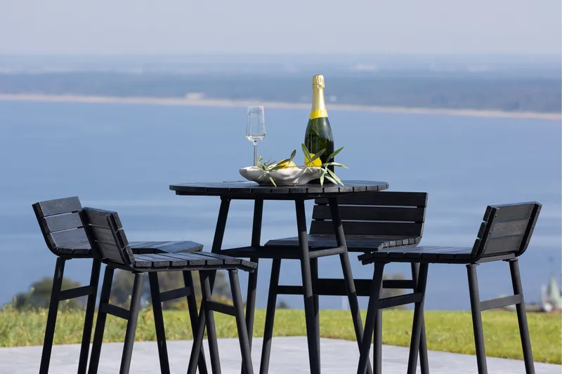 Mexico Balkonggrupp 4-sits - Svart - Utemöbler & utemiljö - Utegrupp - Cafegrupp & cafeset