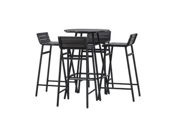 Mexico Balkonggrupp 4-sits - Svart - Utemöbler & utemiljö - Utegrupp - Cafegrupp & cafeset