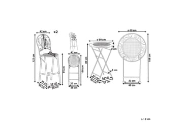Baruppsättning Bivio - Utemöbler & utemiljö - Utegrupp - Cafegrupp & cafeset