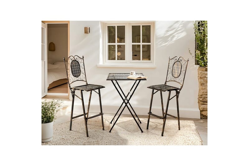 Baruppsättning Bormio - Utemöbler & utemiljö - Utegrupp - Cafegrupp & cafeset