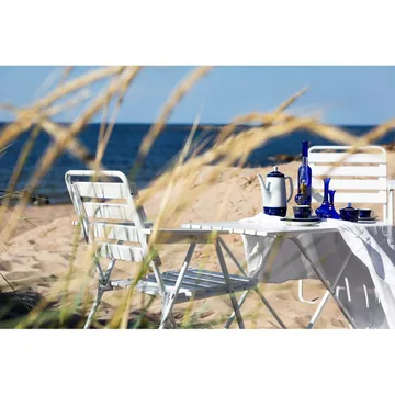 Bordsgruppset Varax Retro 401 + 2 st 305 Vit - Vit - Utemöbler & utemiljö - Utegrupp - Matgrupp utomhus