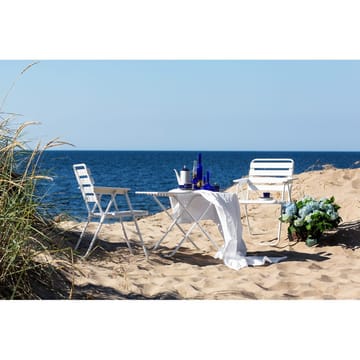 Bordsgruppset Varax Retro 401 + 2 st 305 Vit - Vit - Utemöbler & utemiljö - Utegrupp - Matgrupp utomhus