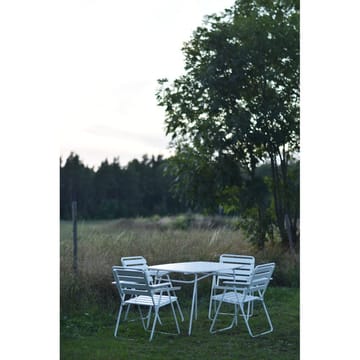 Bordsgruppset Varax Retro 403 + 4 st 305 Vit - Vit - Utemöbler & utemiljö - Utegrupp - Cafegrupp & cafeset