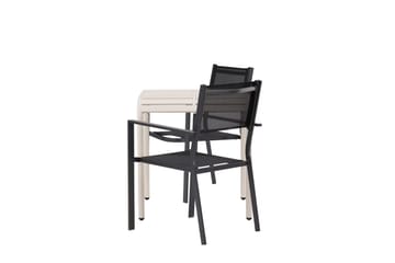 Borneo Matgrupp Utomhus + 2 Copacabana Utestolar - Beige - Utemöbler & utemiljö - Utegrupp - Matgrupp utomhus