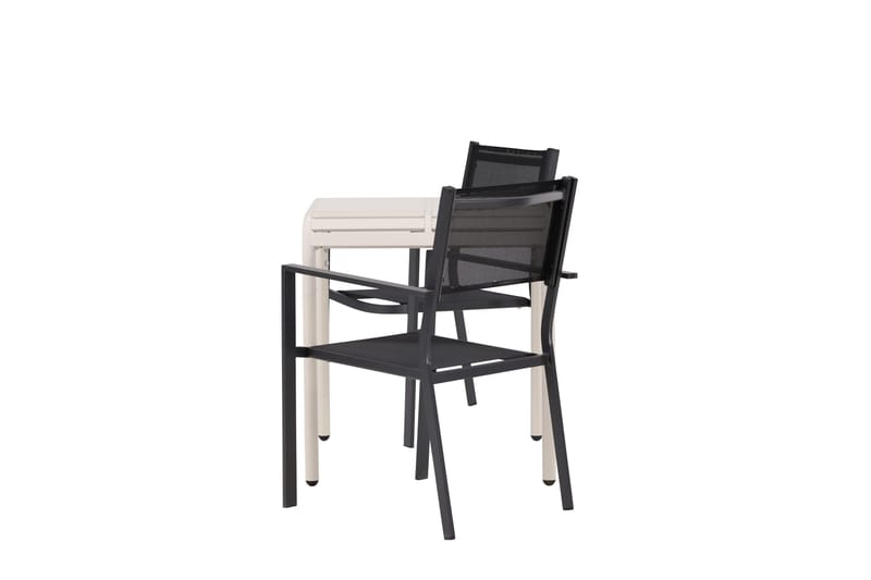 Borneo Matgrupp Utomhus + 2 Copacabana Utestolar - Beige - Utemöbler & utemiljö - Utegrupp - Matgrupp utomhus