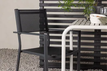 Borneo Matgrupp Utomhus + 2 Copacabana Utestolar - Beige - Utemöbler & utemiljö - Utegrupp - Matgrupp utomhus