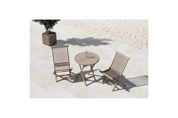 Café Set Kenya 70x75, Kenya - Vitputsad - Utemöbler & utemiljö - Utegrupp - Cafegrupp & cafeset