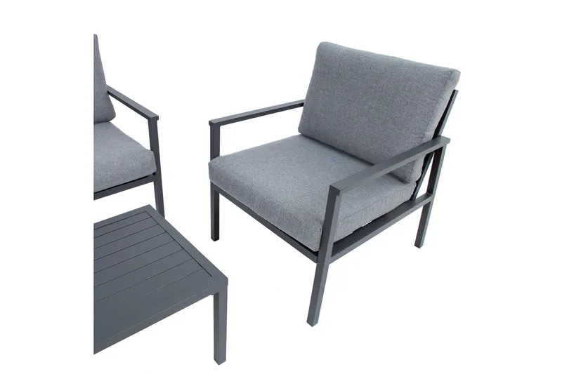 Adrio Trädgårdset Mörkgrå - Utemöbler & utemiljö - Utegrupp - Cafegrupp & cafeset