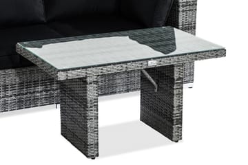 Bahamas Loungegrupp 2-sits - Grå Bord - Utemöbler & utemiljö - Utegrupp - Cafegrupp & cafeset