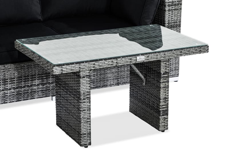 Bahamas Loungegrupp 2-sits - Grå Bord - Utemöbler & utemiljö - Utegrupp - Cafegrupp & cafeset