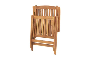 Balkongset av Utebord och 2 Utestolar blå JAVA - Trä/natur - Utemöbler & utemiljö - Utegrupp - Cafegrupp & cafeset