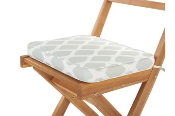 Balkongset av Utebord och 2 Utestolar brun/mintgrön FIJI - Vit - Utemöbler & utemiljö - Utegrupp - Cafegrupp & cafeset