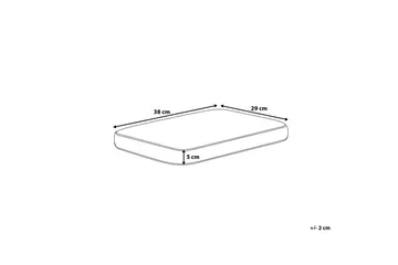 Balkongset av Utebord och 2 Utestolar brun/mintgrön FIJI - Vit - Utemöbler & utemiljö - Utegrupp - Cafegrupp & cafeset